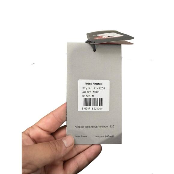 66 North Iceland Vatnajokull Primaloft Skirt Black Gray Grey Womens Medium New - Picture 6 of 10